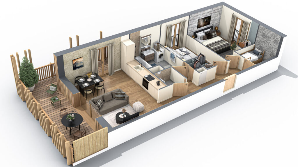 Visualisation 3D immobilière — DeepFrame